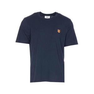 메종키츠네 폭스 헤드 레귤러 티셔츠 PM00107KJ70260413 Blue