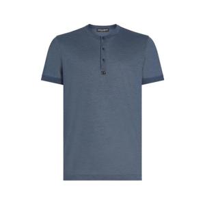 26 SS 돌체앤가바나 헨리 실크 티셔츠 G8QK3ZG7PGO TP444895026