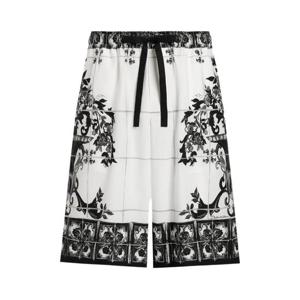 26 SS 돌체앤가바나 마욜리카 프린트 버뮤다 쇼츠 GV37ATHH5EC TP445096707