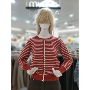 무자크 세이브존09 단가라배색 니트 티 MP8WKT36