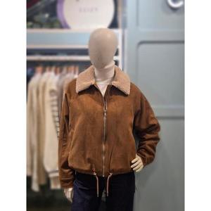 클리지 세이브존03 클리지 카라털 스웨이드 무스탕 점퍼 AGCP9WLT04A