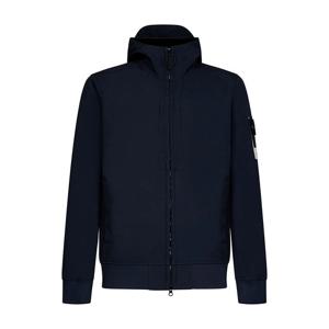 스톤아일랜드 소프트 쉘 후드 자켓 네이비블루 7915Q0122 V0020