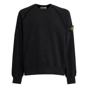 스톤아일랜드 브러시드 코튼 스웨트셔츠 82I-3FL061