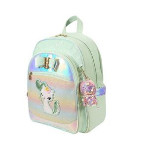 [프렌치캣(백)]민트 하트 고양이 책가방(Q41DG2071)