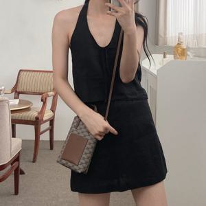 [휴대폰 수납]시그니처 패턴 미니크로스백HIWA6E897G2