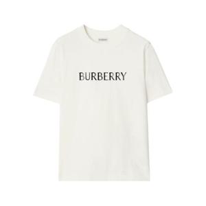 버버리 반팔 티셔츠 8118978 B7078 White