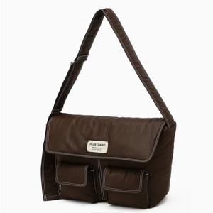 [질스튜어트] 클라우드나일론숄더 겸 크로스백다크브라운JABA6E952W2