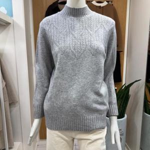 클리지 DP01 잔사슬 반폴라 니트 CP9WKP12