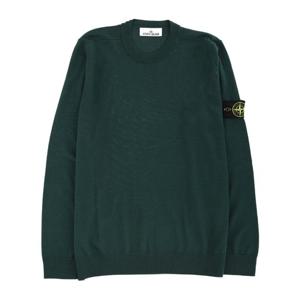 스톤아일랜드 로고 패치 크루넥 맨투맨 5100071 S00C4V005E