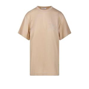 26 SS 막스마라 망고 Mango M 로고 엠브로이더드 코튼 크루넥 탑 2421946021600