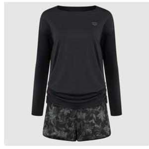 A6BL1PS03_IYDP 아리아  레귤러핏 래쉬가드 반바지세트