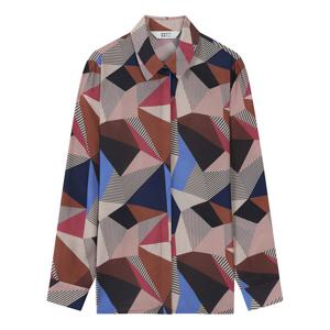 [베스띠벨리]멀티패턴 프린트 블라우스 ( BJBAI2418 )