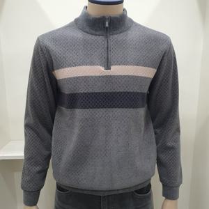 [크로커다일남성]벨보아 기모 하프넥 집업니트 CDAAAKW4362-97