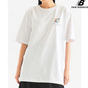 뉴발란스 NBNED32763-WH NB BOY WAVE CLUB 피크닉 반팔티 남녀공용 티셔츠