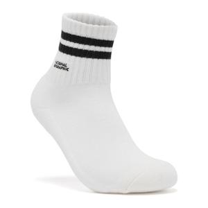 내셔널지오그래픽 N265ASO040 스트라이프 미들 삭스 BLACK