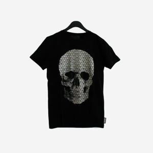 필립플레인 남성 반팔 티셔츠 블랙 MTK3042 PJY002N 02 (A-6)