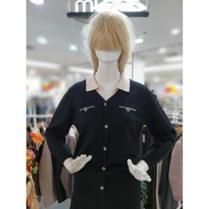 무자크 세이브존09 단추포인트 심플 니트티 MP8WKT28