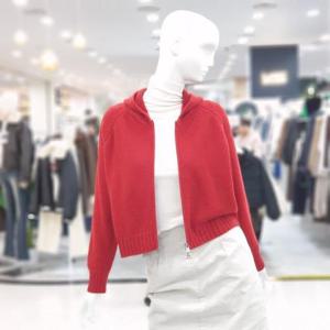 abfz sh06 심플 도톰 집업 후드 가디건 SLBZZ4Y36K