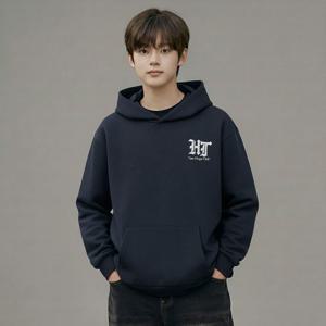 [행텐 틴즈]행텐틴즈 더블페이스 그래피티 레터 후드티셔츠_097(14560-031-208-07)