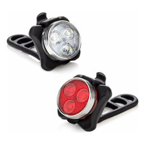 COB 3LED 4모드 후미등 자전거 라이트 전조등