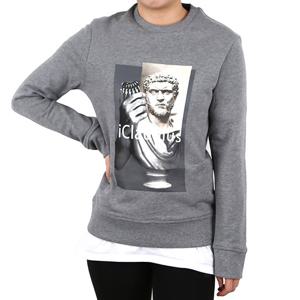 닐바렛 여성 아이클라우디우스 프린팅 맨투맨 PBJS441D