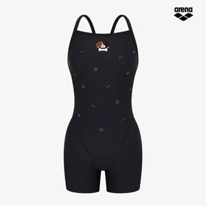 아레나 컬리팜 3부 반신 드롭백 A6SL1CE03 BLK