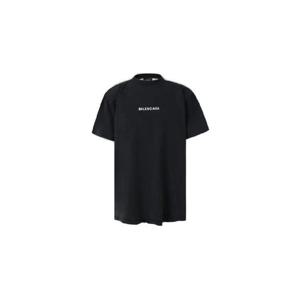 Balenciaga 로고 프린트 크루넥 티셔츠 835512TSV09 1041FADEDWASHEDBLACK TP970649241