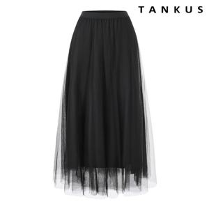 택가 59,000원 [탱커스]페미닌 쉬폰 레이어드 밴딩 롱 스커트 (TY1SK001L0)
