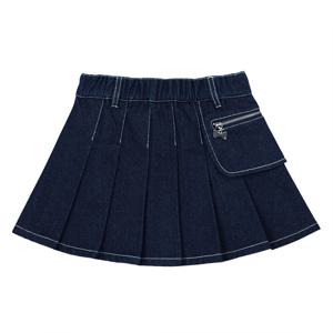 [티파니(정상)](T51KCS010)-데님 포켓 장식 SK