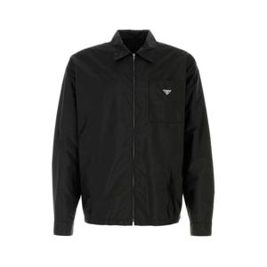 프라다 긴팔 셔츠 SC847SOOO1WQ9 F0002 BLACK