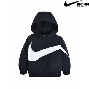 [나이키키즈(플레이키즈)]나이키 빅 스우시 자켓 블랙 1-7세 A253JK133P