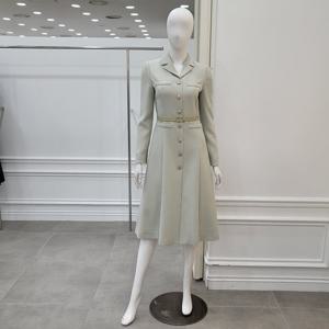 [미니멈]카라넥 A라인 원피스 (M1AGWO1960 LN)_IC