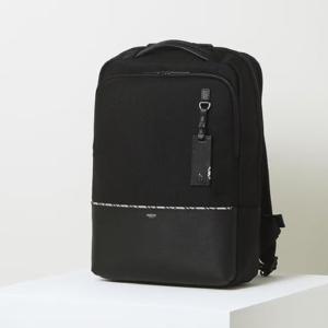 [헤지스ACC] 블랙 라인배색 백팩 HJBA6E060BK