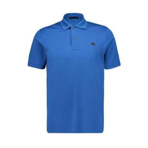 26 SS 프라다 로고 플라크 숏슬리브 폴로셔츠 블루 UJN444SWM31867