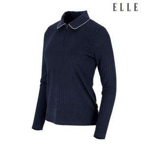 엘르골프 세이브존01 여성 카라 포인트 조직감 폴로 티셔츠 6J65202 820