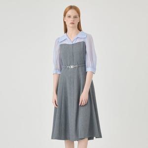 [케네스 레이디]오픈카라 뷔스티에 원피스 (EWOPOI08)