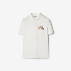 버버리 반팔 티셔츠 8116118 B7078 CHALK