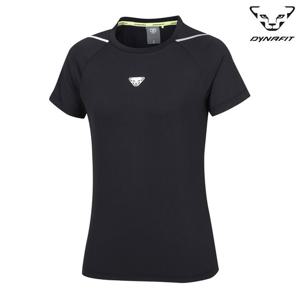 LJS  다이나핏  여성 SHOCKWAVE (쇼크웨이브) 냉감 반팔티 블랙 (YWM24264Z1)