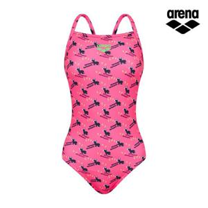 아레나 컬리팜 원피스 싱글 스트랩백 A6SL1CO05_PNK