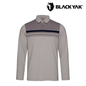 남성 26SS 데일리 기능성 카라티 스트라이프 카라 긴팔티 SV 1BYKTSV002 GD