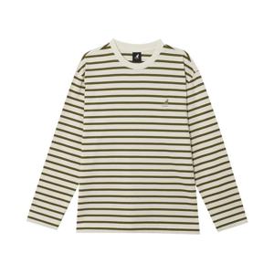 캉골 스트라이프 롱슬리브 3545 카키 KSECLT35450