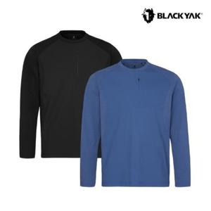 남성 기능성 아웃도어 라운드티 하이퍼 긴팔티 1BYRTSV001 GD