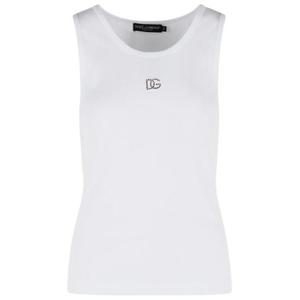 돌체앤가바나 민소매 티셔츠 F8V40Z GDDL8W0800 White