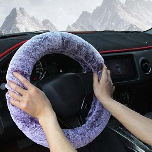 보들보들 겨울 자동차 핸들커버 따뜻한 인테리어 용품