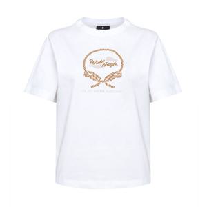 [와이드앵글] 여성 CO 아트웍 반팔 라운드티 WWM26292W2