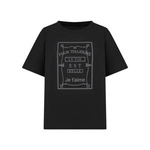 [택가 38,000원] 샤트렌 레터링 박스 프린트 라운드넥 티셔츠_HCEMTS801