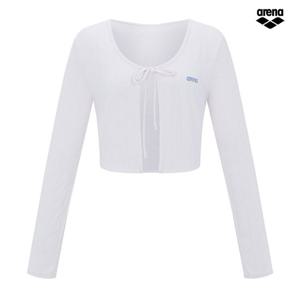 아레나 셀리 가디건 커버업 A6SL1QR01 WHT