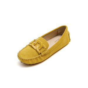 [오브엠][택가208,000원] 체인 포인트 레더 로퍼_F23OD280 (4col