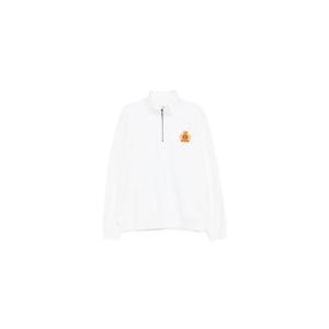 26 SS 스포티앤리치 로고 패치 집업 스웨트셔츠 ST09362243WH01 TP450015682