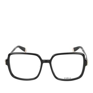 훌라 블랙 스퀘어 풀 림 안경테 VFU632 0700